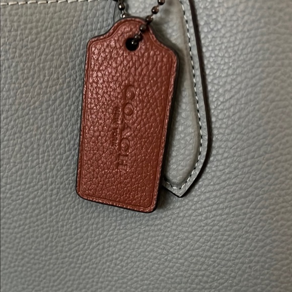 Coach blue Leather Tote Bag - Picture 8 of 8